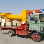 خدمات چرثقیل کفی با سبدبالابر و جوشکار